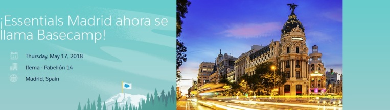 Salesforce anuncia Basecamp Madrid, antes Essentials