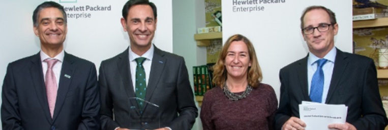 Tech Data, reconocido como Mayorista del Año en España por Hewlett Packard Enterprise