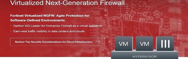 La seguridad virtualizada FortiGate disponible en VMware Cloud en AWS
