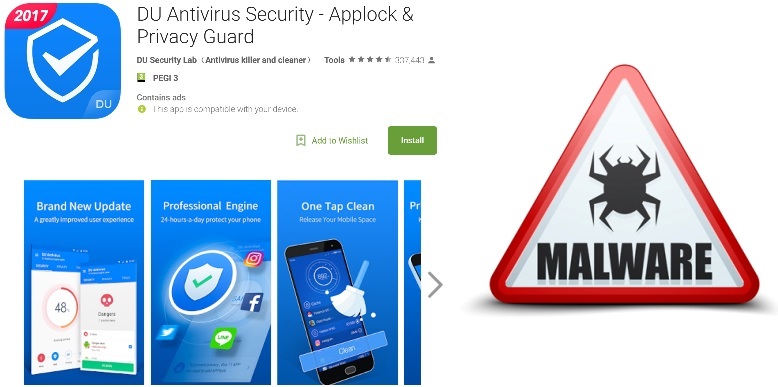 Un antivirus para móviles que esconde malware