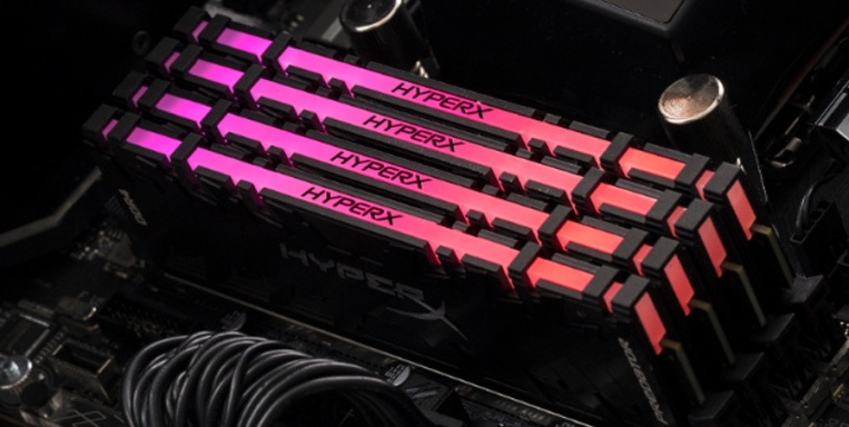 HyperX presenta la primera memoria DDR4 RGB sincronizada por infrarrojos