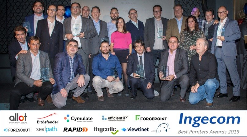 INGECOM otorga los premios a los mejores partners 2019