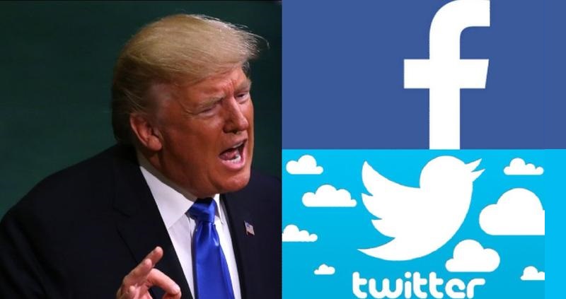 Facebook en la guerra entre Twitter y Trump