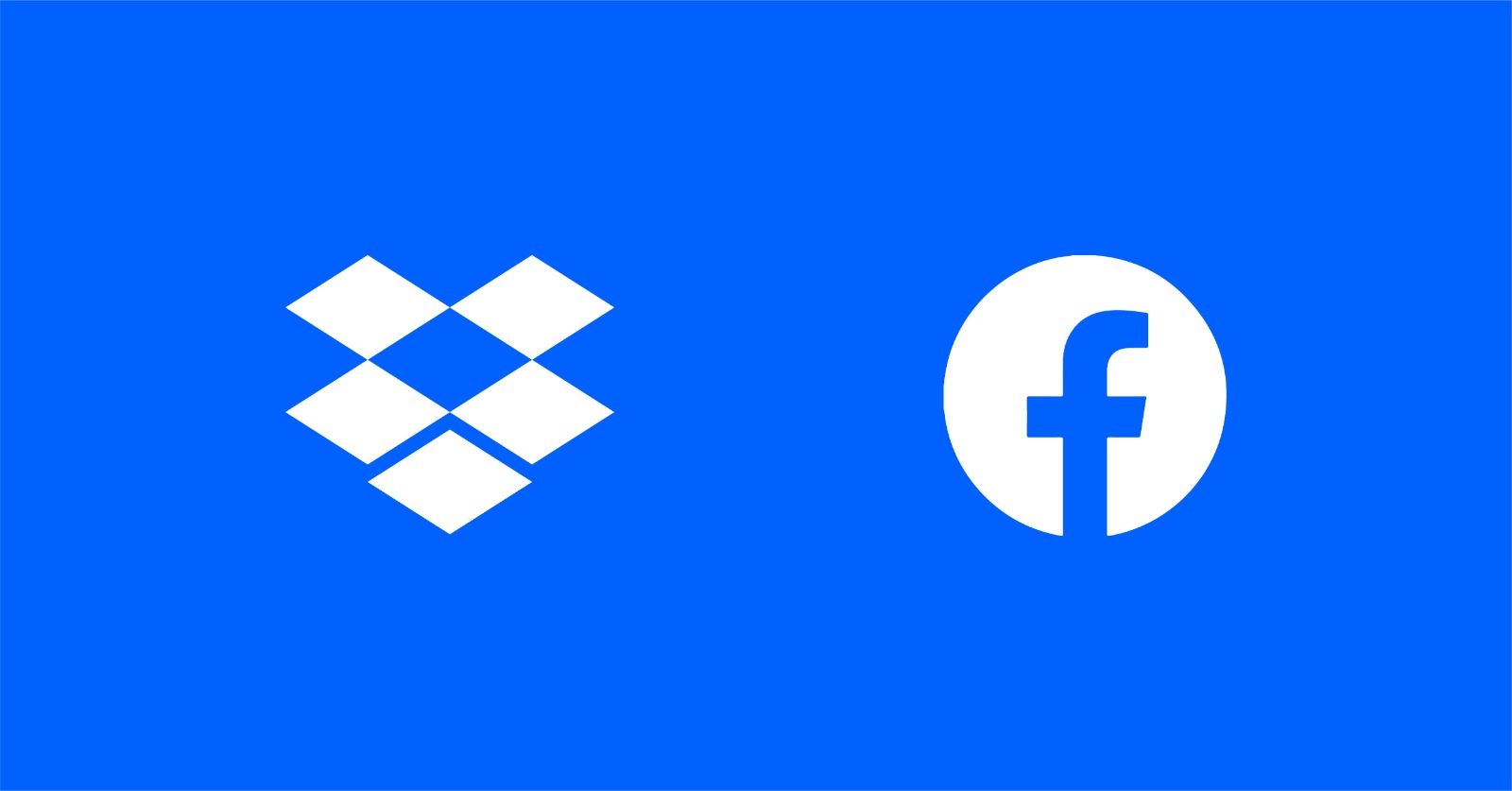 Facebook y Dropbox se unen para permitir importar fácilmente fotos y videos