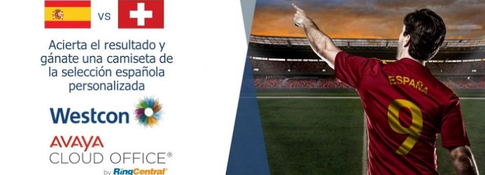 Porra del España - Suiza organizada por Westcon y Avaya