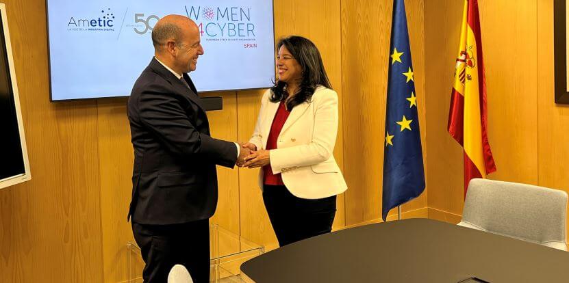 AMETIC y Women4Cyber Spain colaborarán en el posicionamiento de la mujer en la tecnología y la ciberseguridad