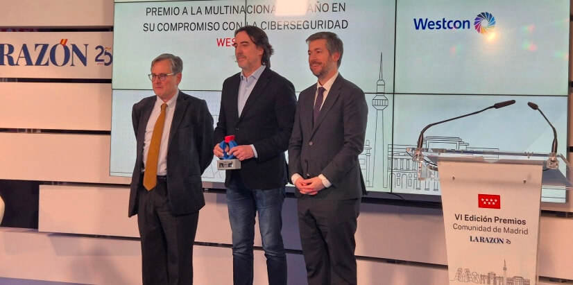 Westcon España recibe el reconocimiento a la Multinacional del Año en su compromiso con la Ciberseguridad