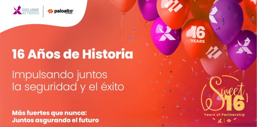 Exclusive Networks y Palo Alto Networks celebran sus 16 años de asociación