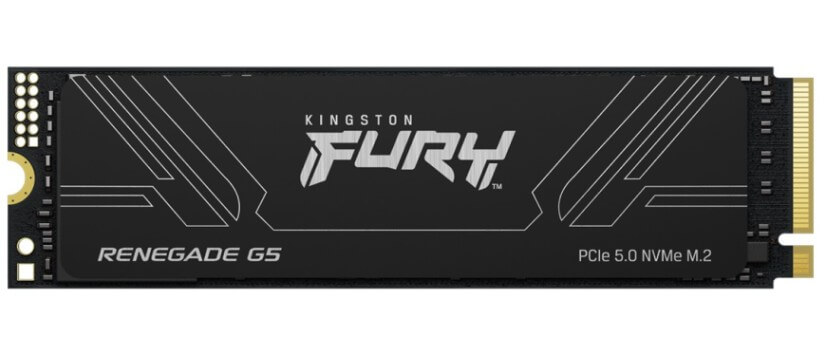 Kingston amplía su gama Kingston FURY Renegade G5 superando los 8 TB
