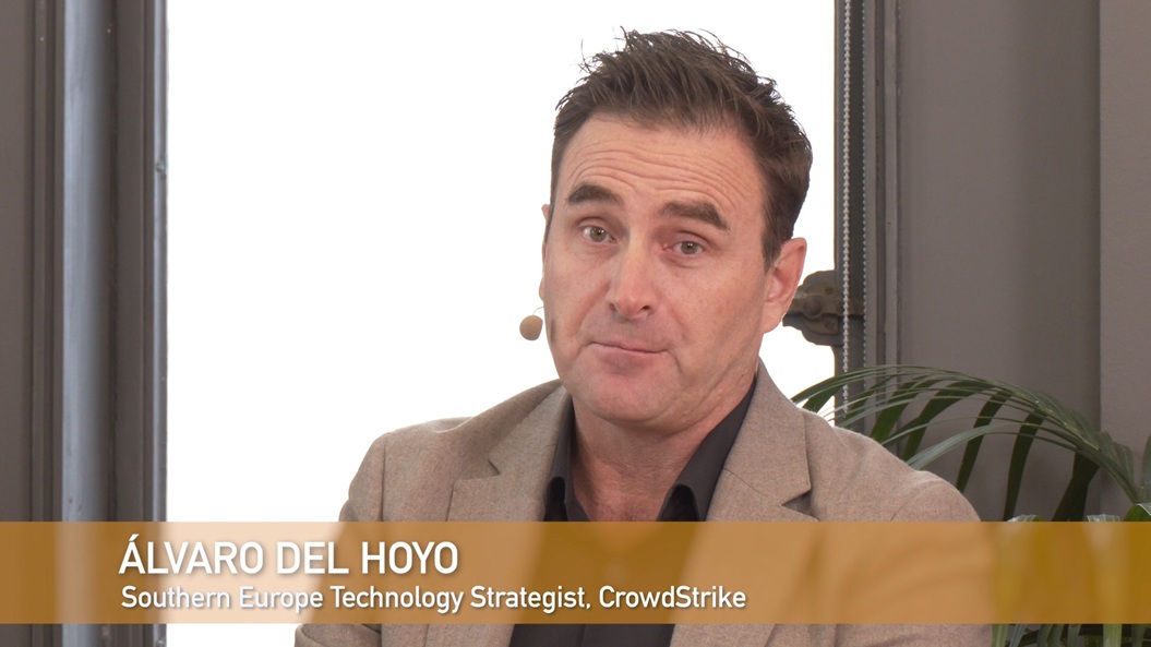 Álvaro del Hoyo agradece la confianza a la gran base de clientes de CrowdStrike