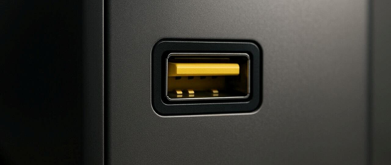 La magia de los USB amarillos y naranjas