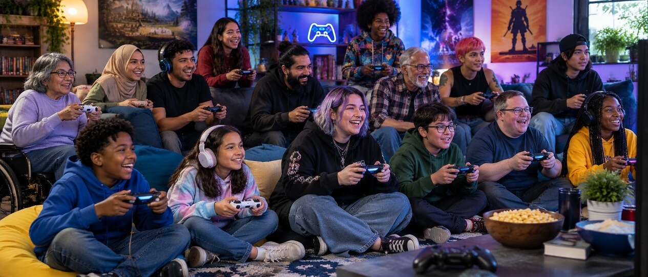 Los españoles y los videojuegos: ni tan niños, ni tan solos, ni tan transmisores