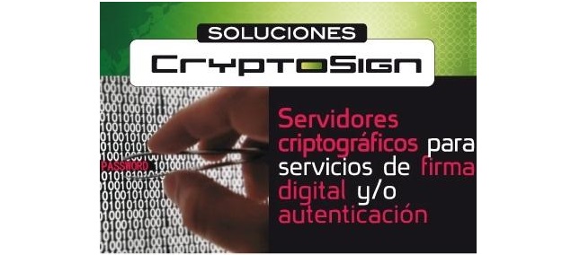 Familia CryptoSign de Realsec, cifrado y firma digital a la medida
