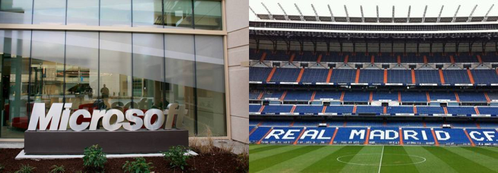 Microsoft, partner tecnológico del Real Madrid