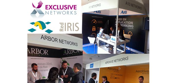 Exclusive Networks apoya las Jornadas Técnicas de RedIRIS 2014 representando a cinco de sus fabricantes