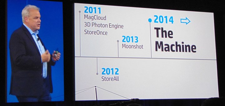 HP lanzará en 2015 un nuevo sistema operativo para The Machine