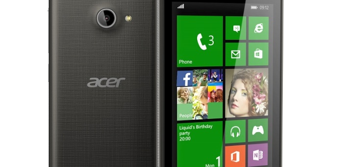 Acer presenta su primer teléfono con Windows 8.1 durante el Mobile World Congress