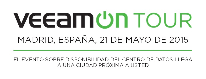 VeeamON Tour 2015 arranca en Madrid