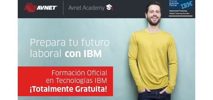 Cursos gratuitos de IBM en Avnet para jóvenes desempleados y universitarios
