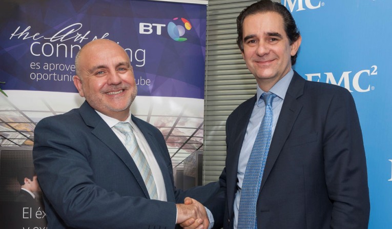 BT se convierte en Cloud Service Provider de EMC en España