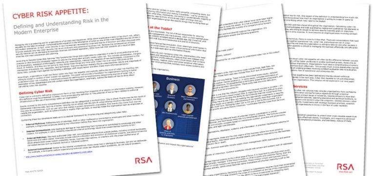 RSA desarrolla un marco de trabajo para ayudar a las empresas a definir su apetito de riesgo cibernético