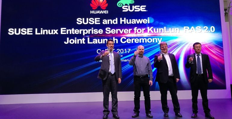 Huawei y SUSE anuncian que SUSE Linux Enterprise Server soportará KunLun RAS 2.0