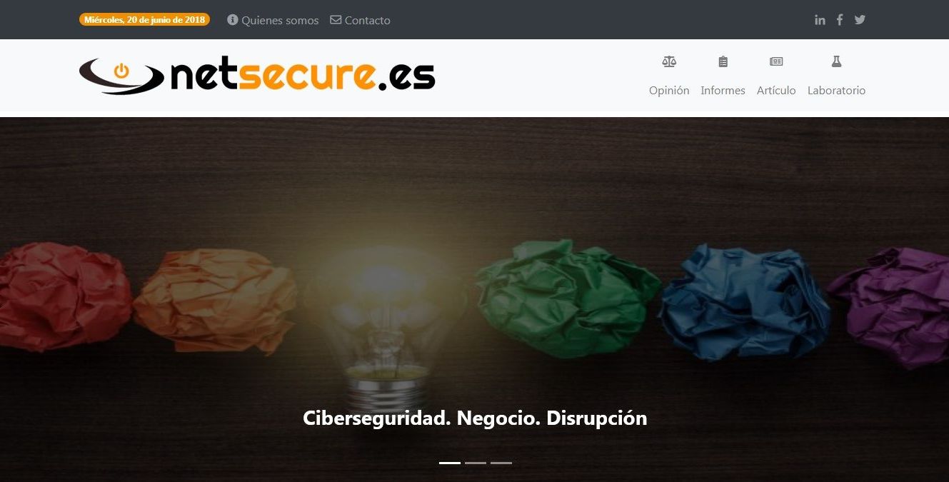 Nueva imagen y nuevo contenido en netsecure