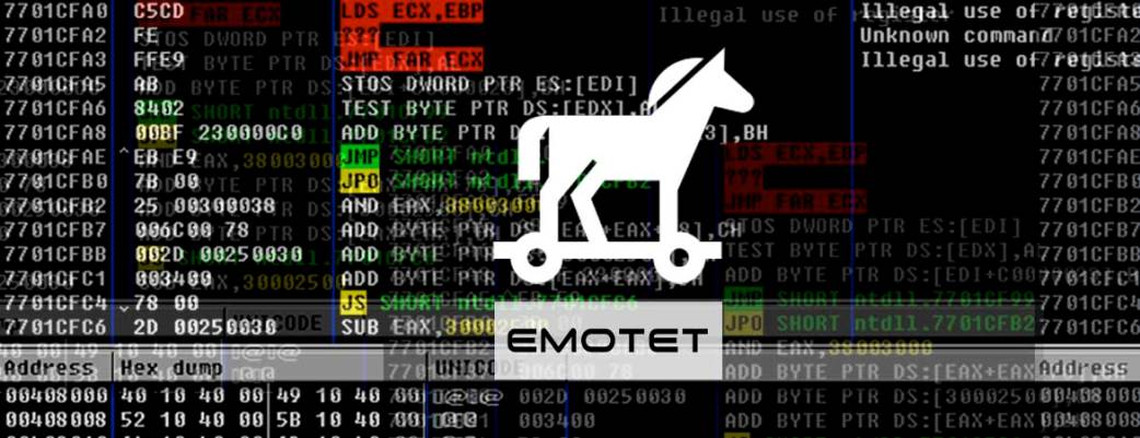 La red de bots Emotet impulsó el 61 por ciento de las cargas maliciosas el primer trimestre