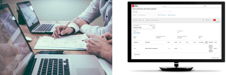 El uso del ERP facilita la facturación electrónica