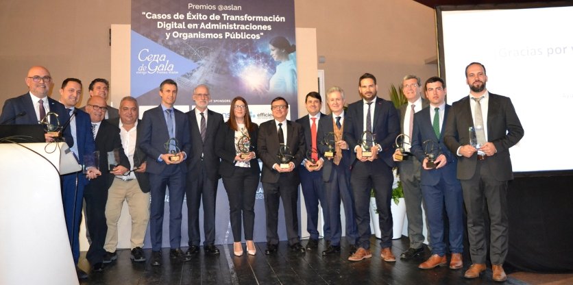 Grandes proyectos de Transformación Digital en las AAPP en los Premios ASLAN