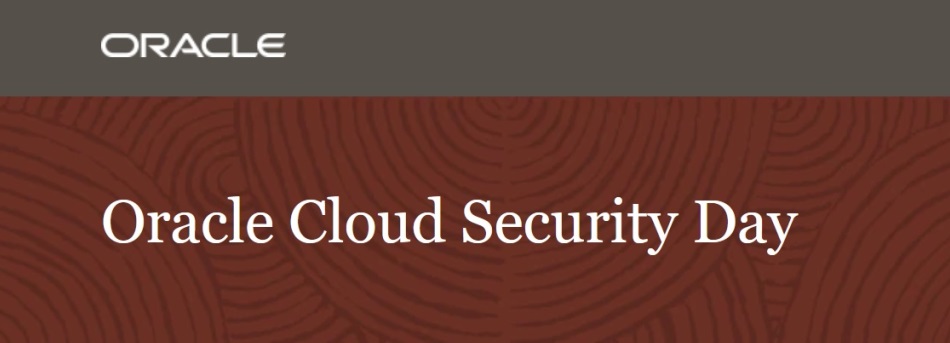 Webcast Oracle Cloud Security Day