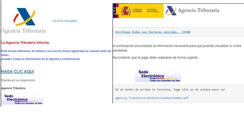 Más Phishing por la Renta