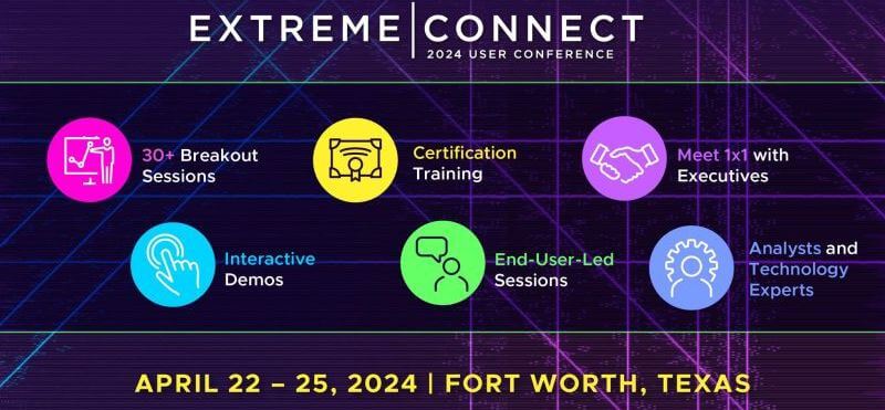 Extreme Networks celebra su conferencia de usuarios centrada en la inteligencia artificial aplicada al networking