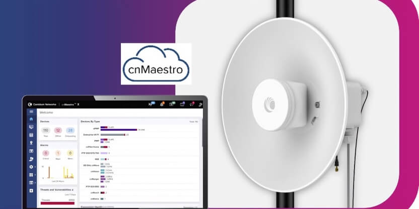 Nuevo módulo de abonado PMP 450v 2x2 de Cambium Networks que opera en 5 GHz y 6 GHz