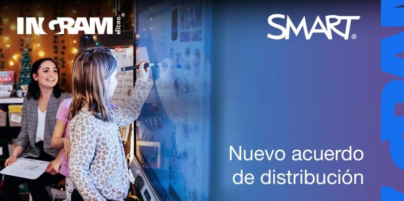 Acuerdo de distribución de Ingram Micro con SMART Technologies