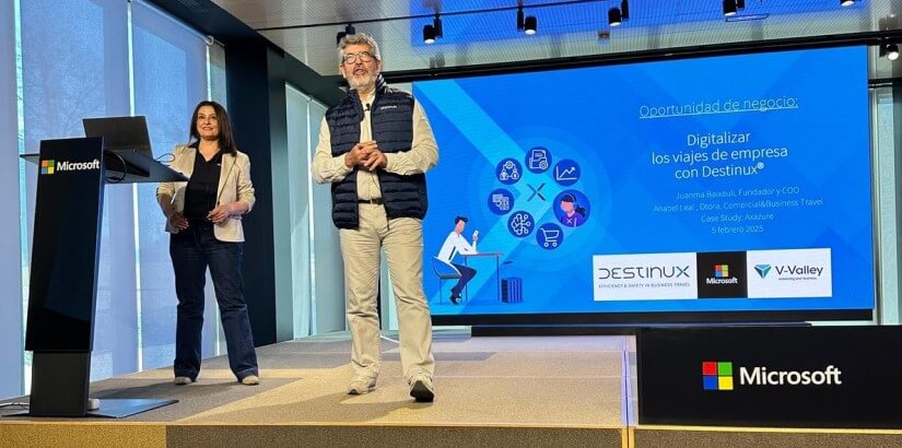 Destinux presentó su solución de software ERP integrada con Microsoft y distribuida por V-Valley