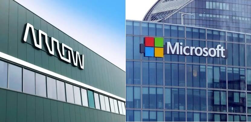 Arrow se convierte en Frontier Distributor de Microsoft por su contribución al éxito del canal