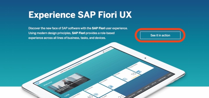 SAP simplifica el uso de SAP Fiori con nuevos servicios móviles de SAP HANA