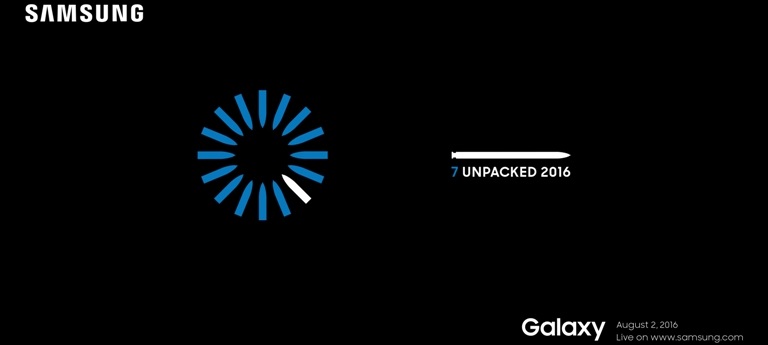 Samsung Galaxy Note 7 se presentará el 2 de agosto