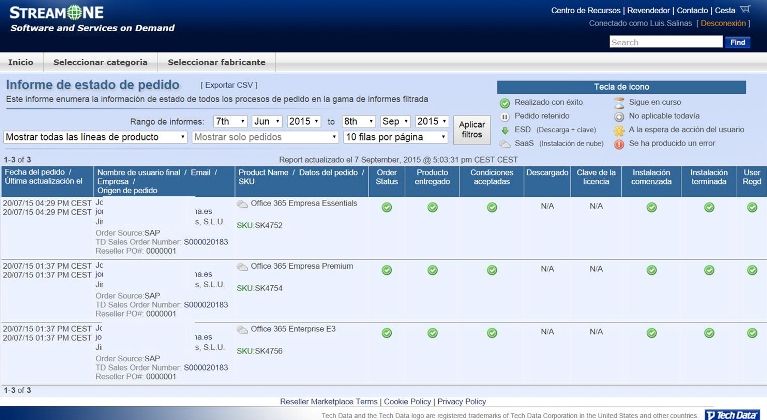 Tech Data Cloud mejora la plataforma StreamOne